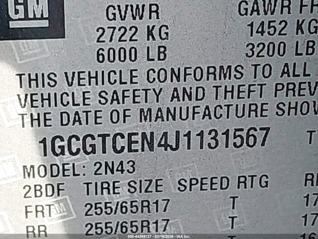 CHEVROLET COLORADO LT - 9