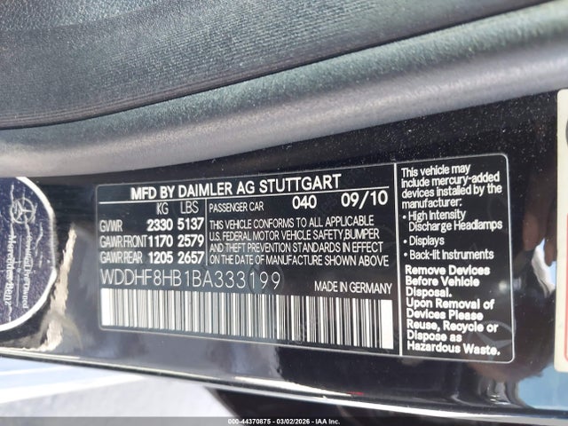 MERCEDES-BENZ E-CLASS - 9