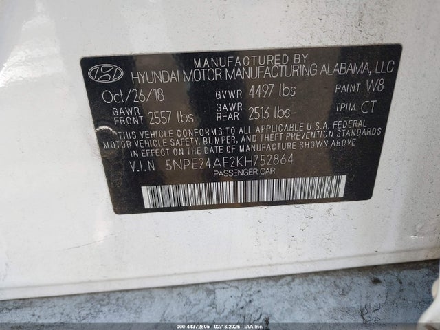 HYUNDAI SONATA SE - 9