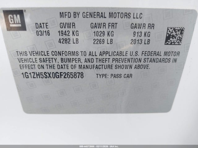 CHEVROLET MALIBU PREMIER - 9