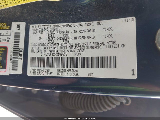 TOYOTA TUNDRA - 9