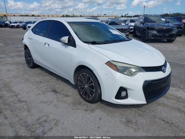 2016 TOYOTA COROLLA S PLUS
