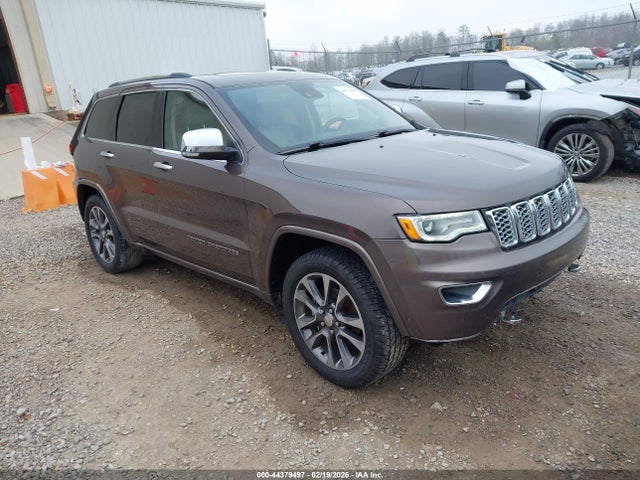 2017 JEEP GRAND CHER OVERLAND 4X2