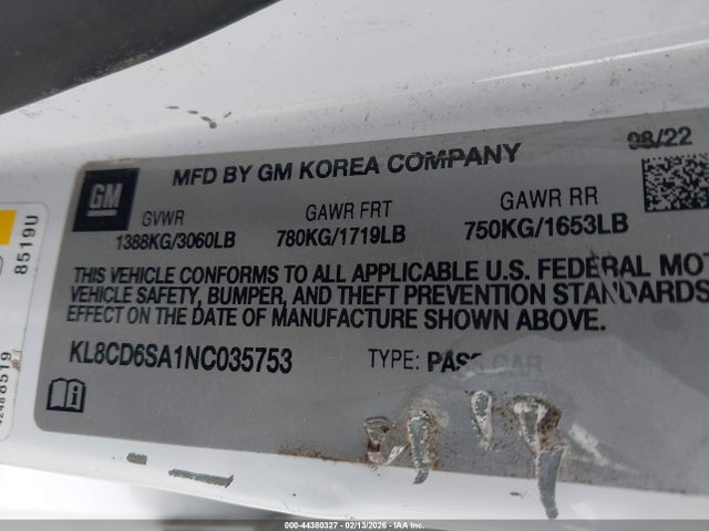 CHEVROLET SPARK FWD 1LT AUTOMATIC - 9