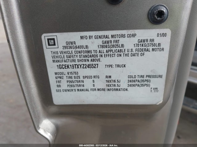 CHEVROLET SILVERADO 1500 LS - 9