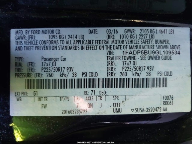 FORD C-MAX HYBRID SEL - 9