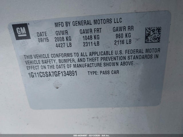 CHEVROLET MALIBU LIMITED LT - 9