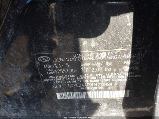 HYUNDAI SONATA SE - 9