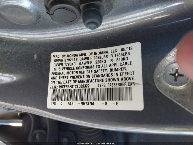 HONDA CIVIC EX - 9
