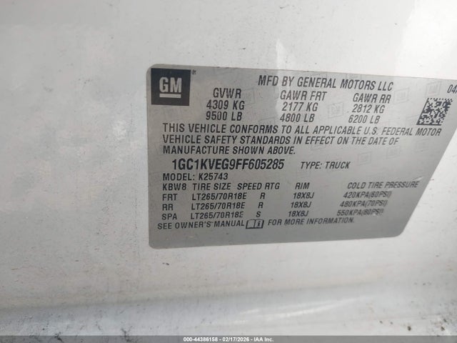 CHEVROLET SILVERADO 2500HD LT - 9