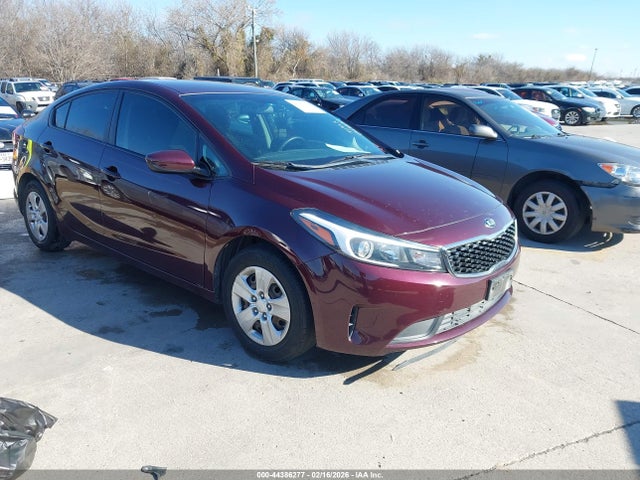 2017 KIA FORTE LX
