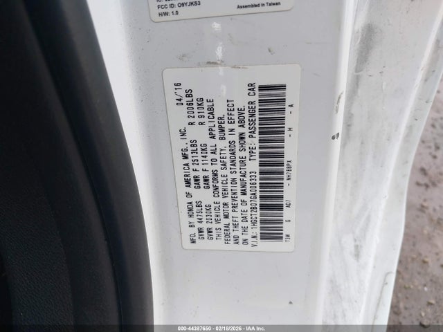 HONDA ACCORD TOURING - 9