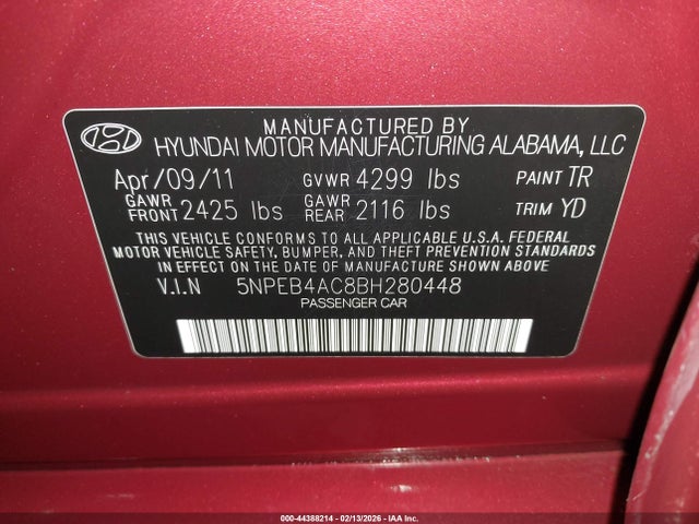 HYUNDAI SONATA GLS - 9