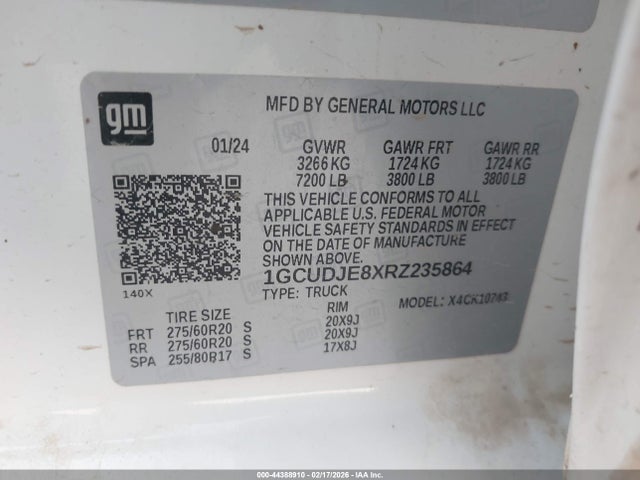 CHEVROLET SILVERADO 1500 4WD STANDARD BED HIGH COUNTRY - 9