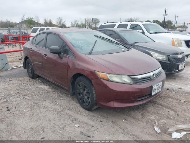2012 HONDA CIVIC LX