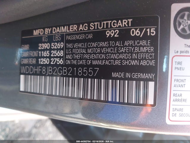 MERCEDES-BENZ E-CLASS - 9