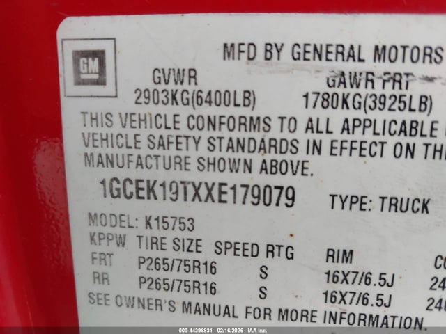 CHEVROLET SILVERADO 1500 LS - 9