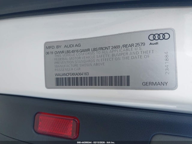 2019 AUDI A5 45 PREMIUM 9