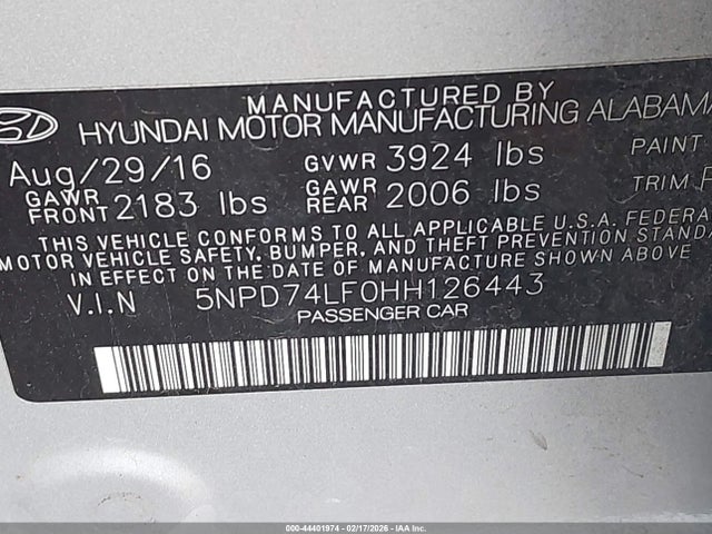 HYUNDAI ELANTRA SE - 9