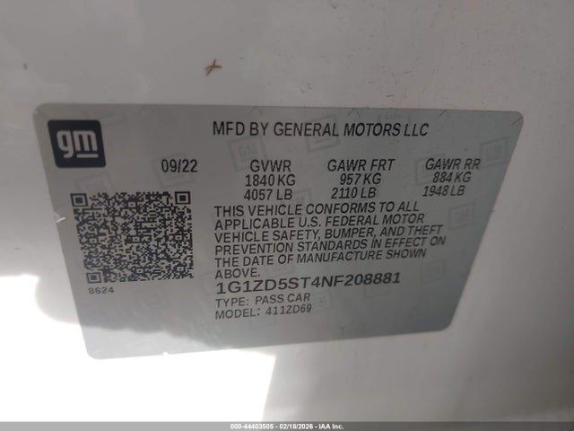 CHEVROLET MALIBU FWD LT - 9