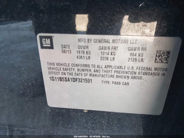 CHEVROLET MALIBU 1LS - 9