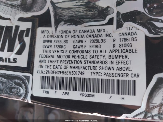 HONDA CIVIC EX-L - 9