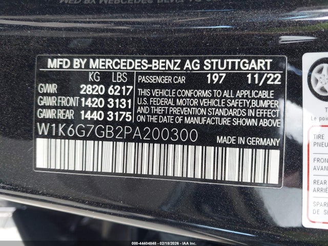 2023 MERCEDES-BENZ S 580 4MATIC 9