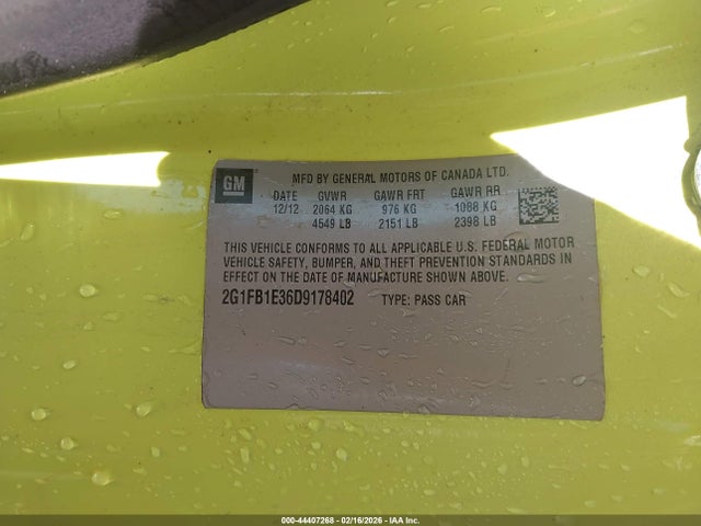 CHEVROLET CAMARO 1LT - 9