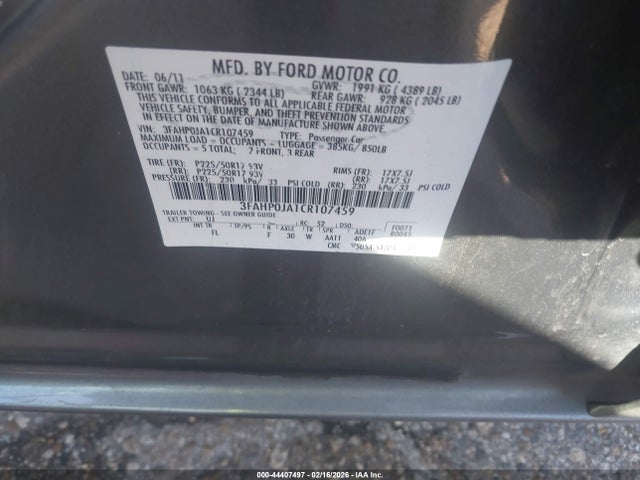 FORD FUSION SEL - 9