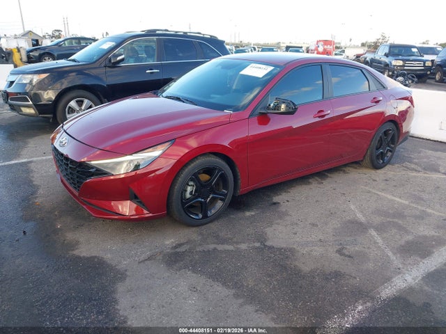HYUNDAI ELANTRA HYBRID BLUE - 2