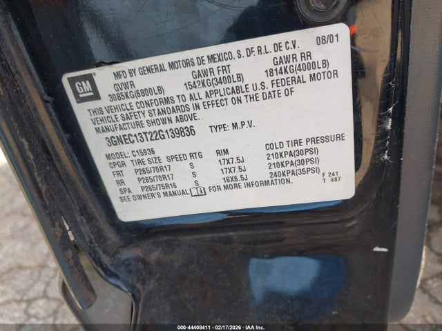 CHEVROLET AVALANCHE 1500 - 9