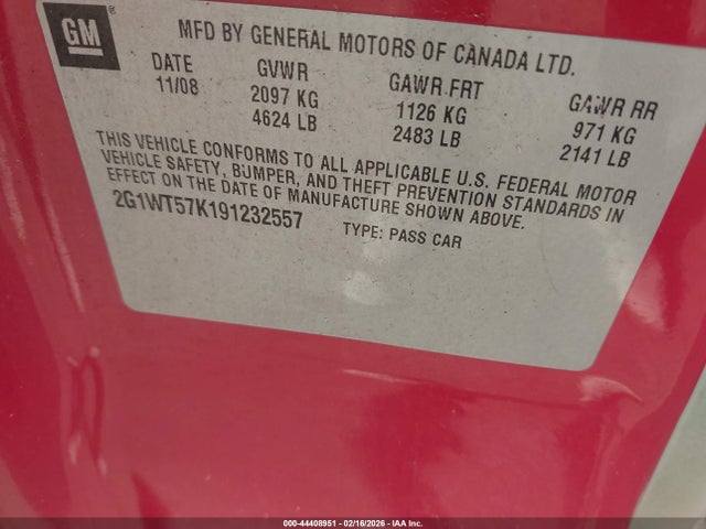 CHEVROLET IMPALA LT - 9