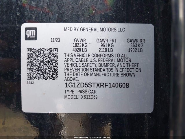 CHEVROLET MALIBU FWD 1LT - 9