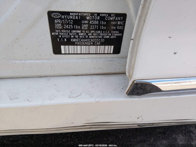 HYUNDAI SONATA HYBRID - 9