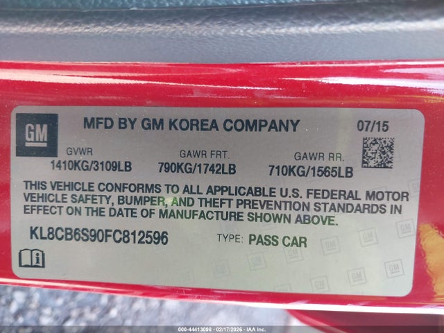 CHEVROLET SPARK LS CVT - 9