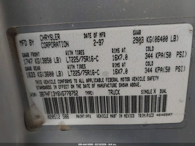 DODGE RAM 1500 ST - 9