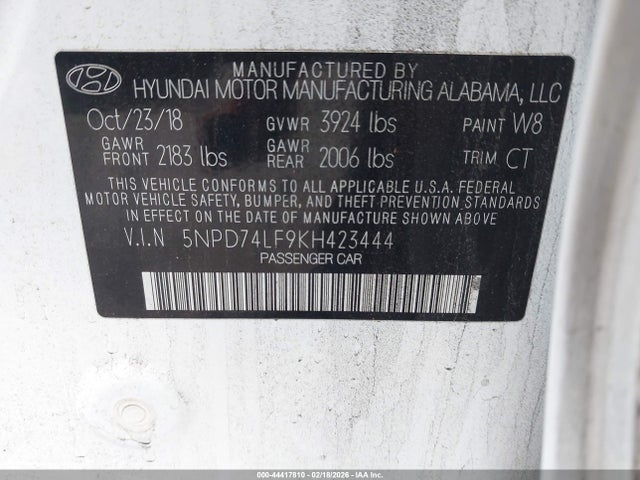 HYUNDAI ELANTRA SE - 9