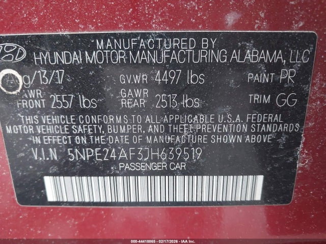 HYUNDAI SONATA SE - 9