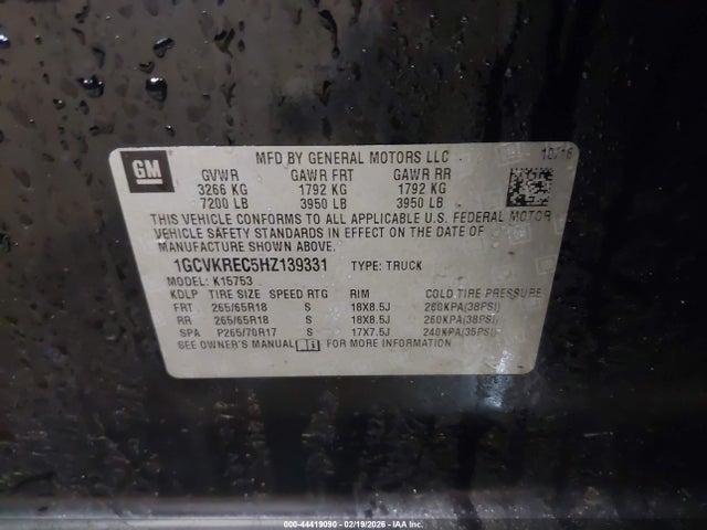 CHEVROLET SILVERADO 1500 - 9