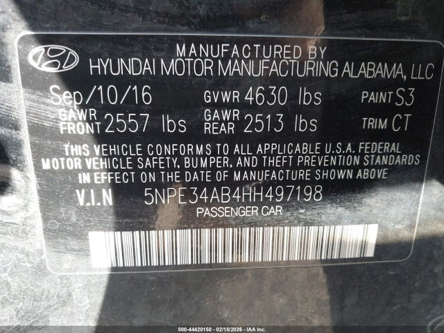 HYUNDAI SONATA LIMITED 2.0T - 9