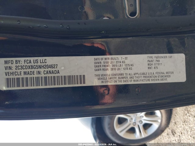 DODGE CHARGER SXT RWD - 9