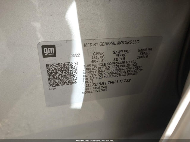 CHEVROLET MALIBU FWD LT - 9