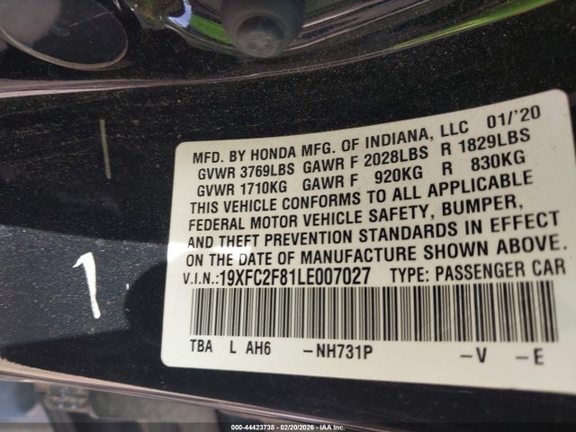 HONDA CIVIC SPORT - 9