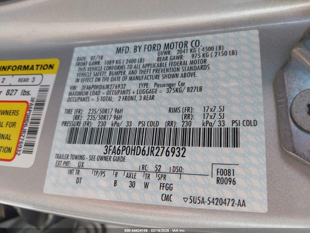 FORD FUSION SE - 9