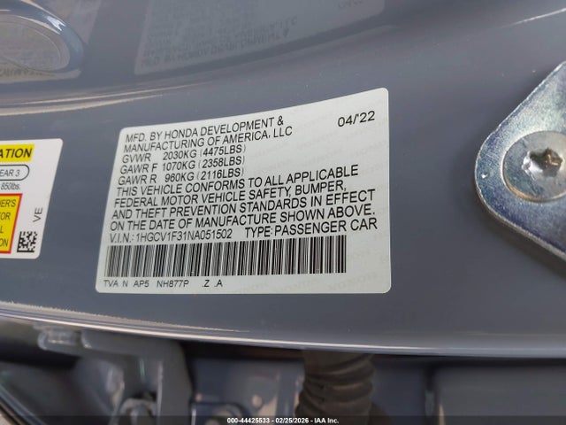 HONDA ACCORD SPORT - 9