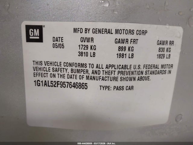 CHEVROLET COBALT LS - 9