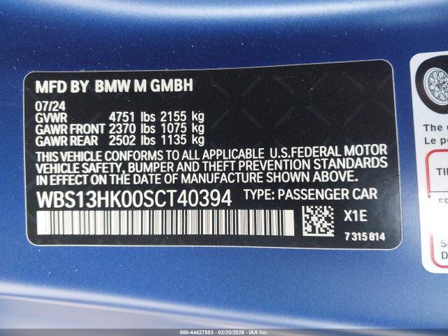 2025 BMW M4 9