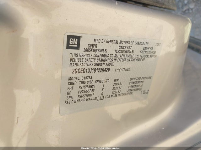 CHEVROLET SILVERADO 1500 LT1 - 9