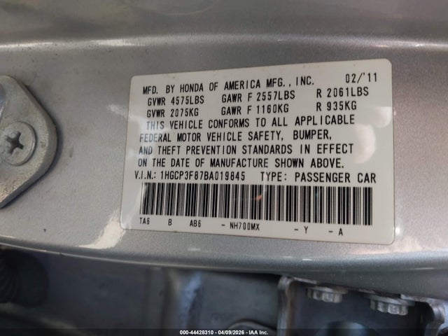 HONDA ACCORD 3.5 EX-L - 9