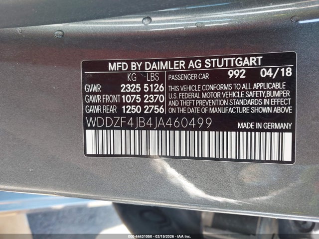 MERCEDES-BENZ E-CLASS - 9